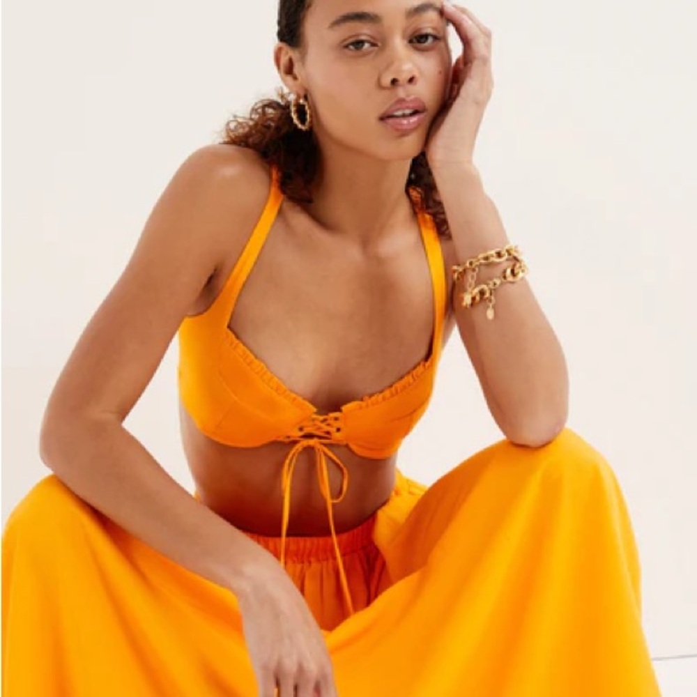 For Love and Lemons Clementine Bra Top-Size XS NWT